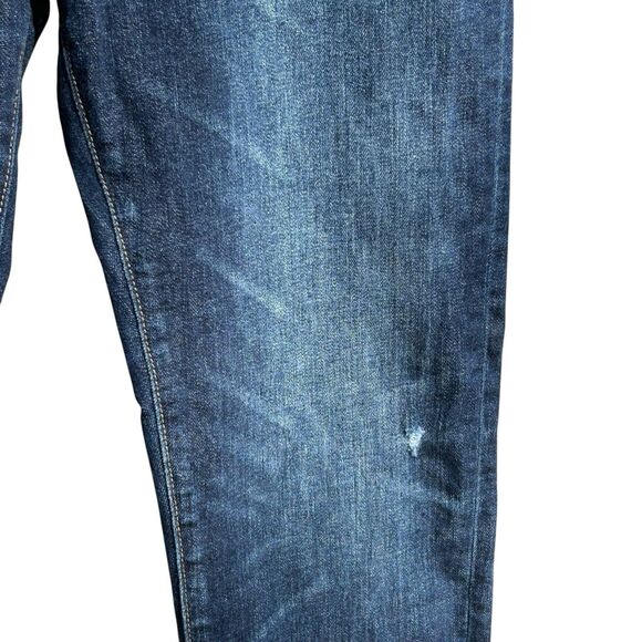 American Eagle Jeans Men 31x34 Blue Denim Slim Fit Distressed Next Level Airflex - Picture 4 of 13